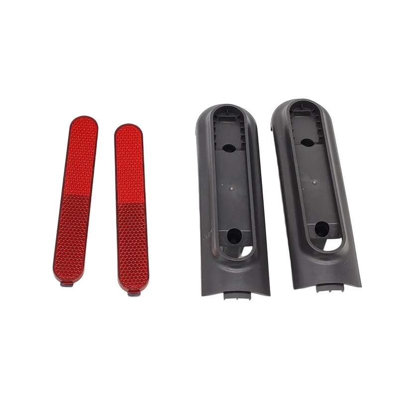 Xiaomi 4 Pro 1st Gen Reflektor Abdeckung Set Hinterrad Vorderrad Rot Schwarz