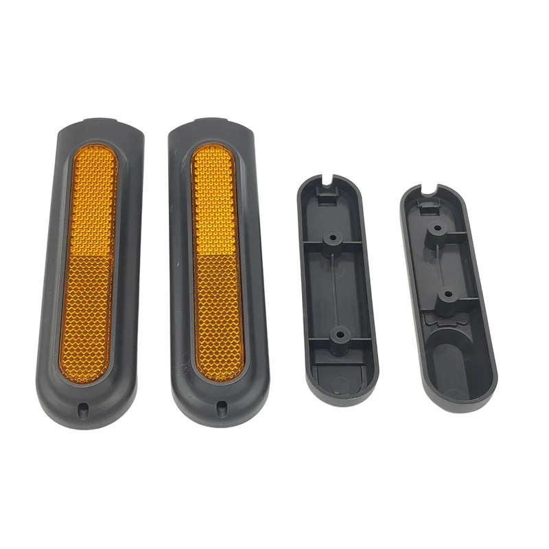 Xiaomi 4 Pro 1st Gen Reflektor Abdeckung Set Hinterrad Vorderrad Orange Schwarz