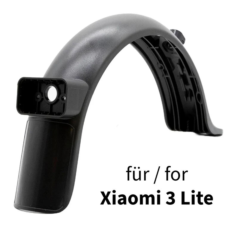 Aftermarket Kotflügel ohne Rücklicht Schwarz Ersatz für Xiaomi 3 Lite