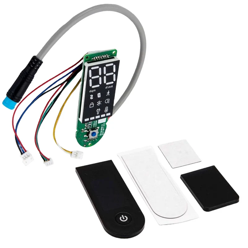 Aftermarket Dashboard Display mit Abdeckung Set für Xiaomi Mi 3 E-Scooter