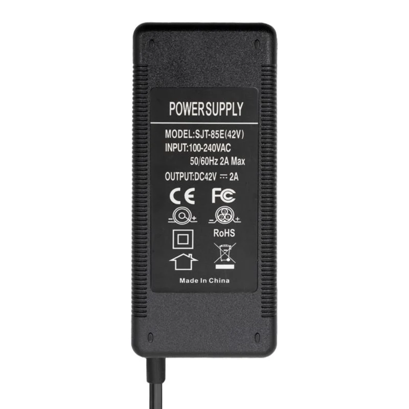 Ladegerät Netzteil 42V 2A XLR Anschluss mit Netzkabel Aktive Kühlung