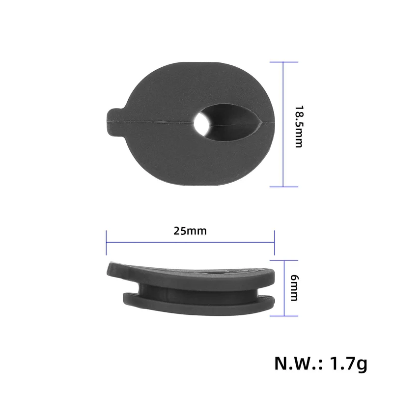 Silikon Abdeckung Schwarz für Xiaomi Elite Aftermarket