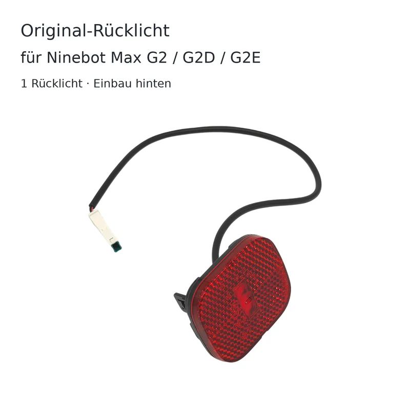 Original Rücklicht für Ninebot Max G2 G2D G2E
