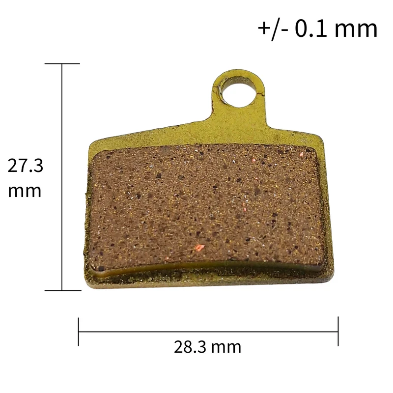Bremsbelag Vollmetall 27 3x28 3 mm Universal Aftermarket