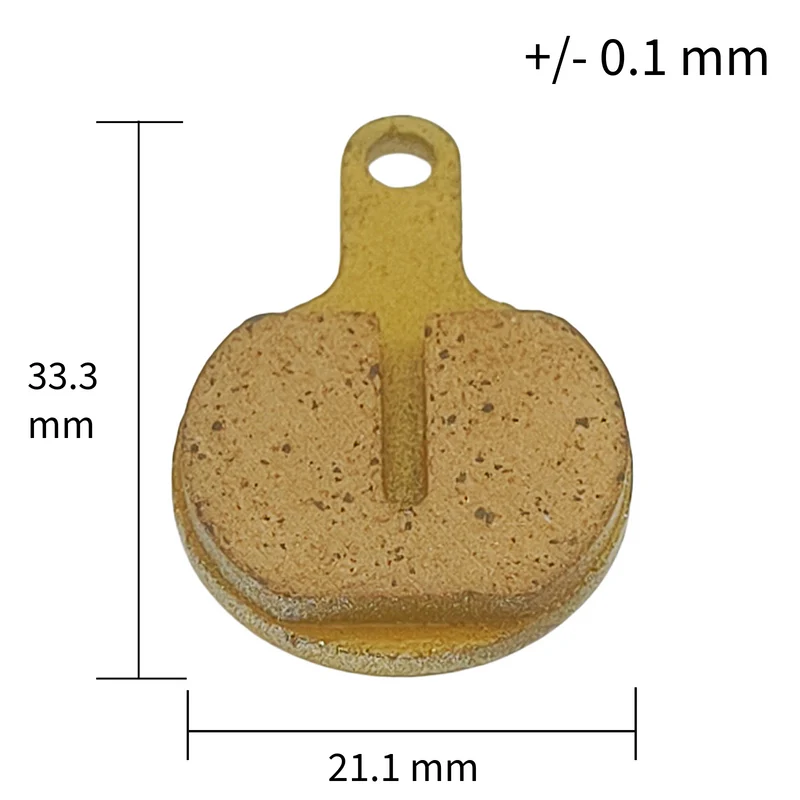 Bremsbelag Vollmetall 22 1 x 33 3 mm für Generic Aftermarket