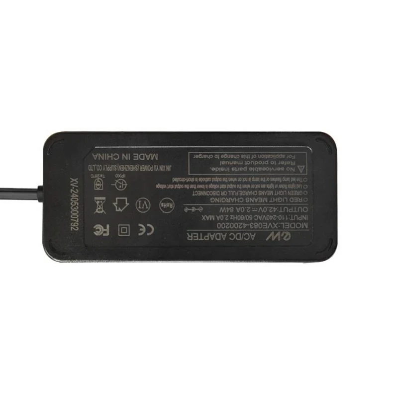 Ladegerät 42V mit 8mm DCA Anschluss für 36V Akkus Originalteil