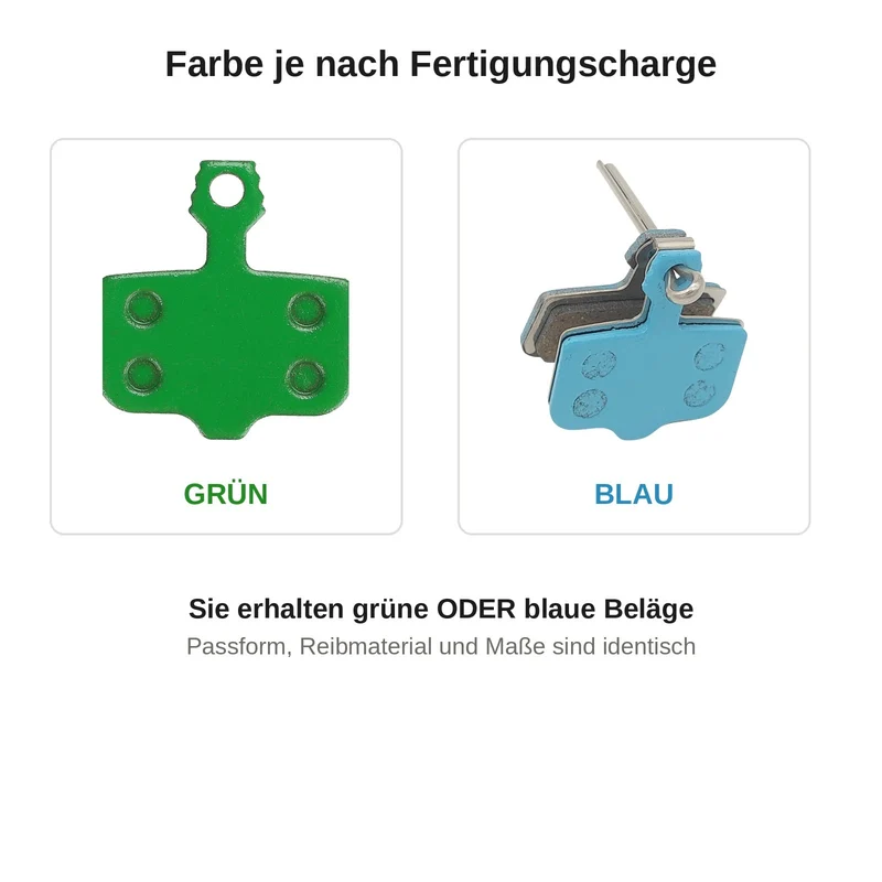 Bremsbelag Keramik für Ausom L1 2 Paar (4 Stück) Aftermarket