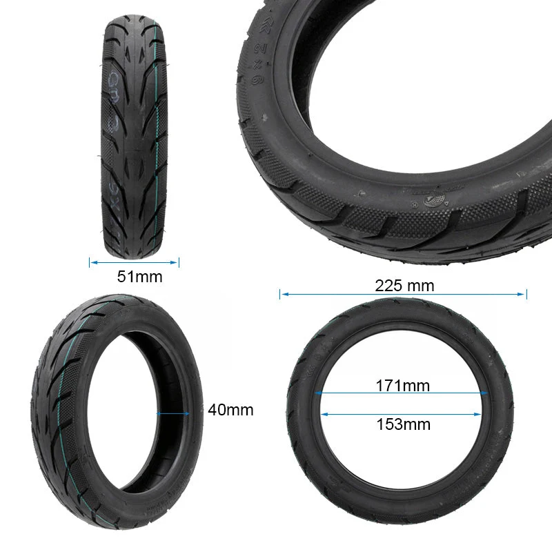 Reifen 9x2 Tubeless für Egret Ey! 3 Aftermarket
