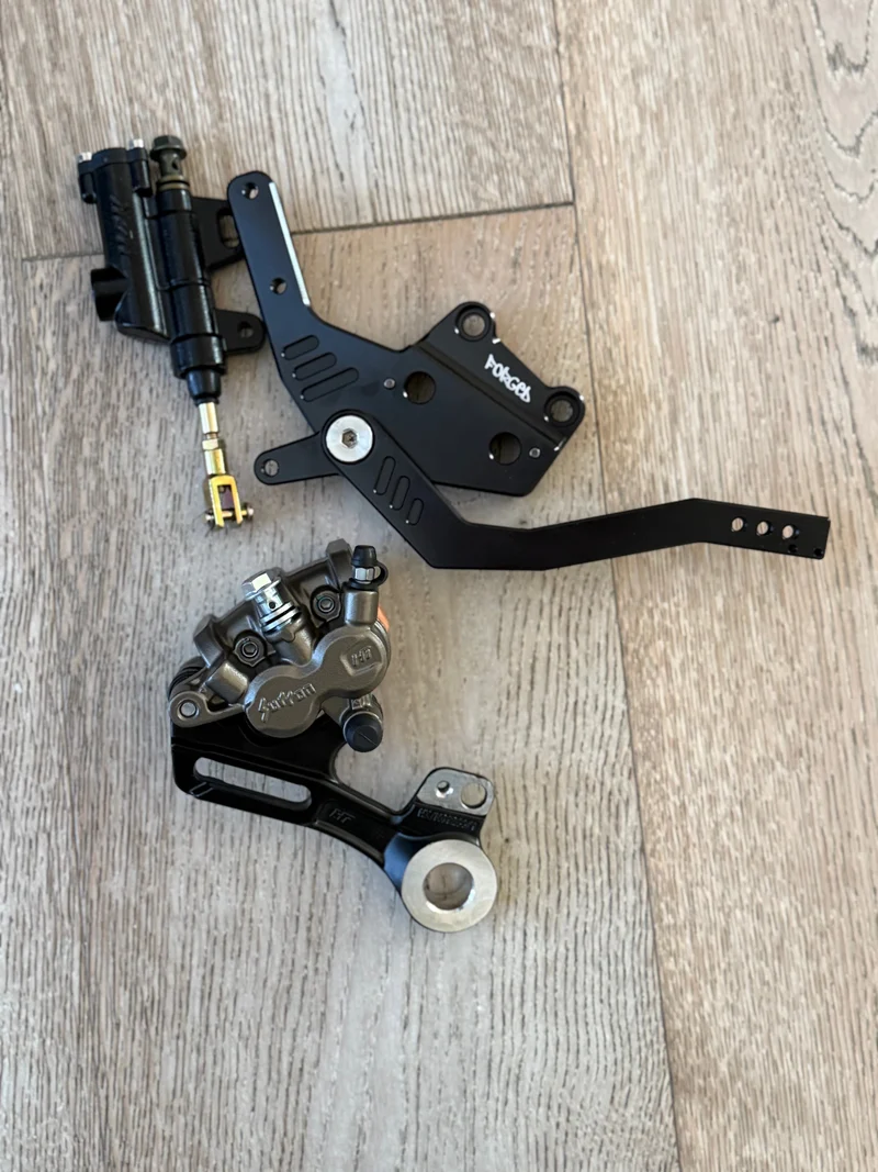 Talaria XXX Foot Brake Kit | Moto Style Rear Brake Conversion (Full Kit or Bracket Only) | Forged Racing