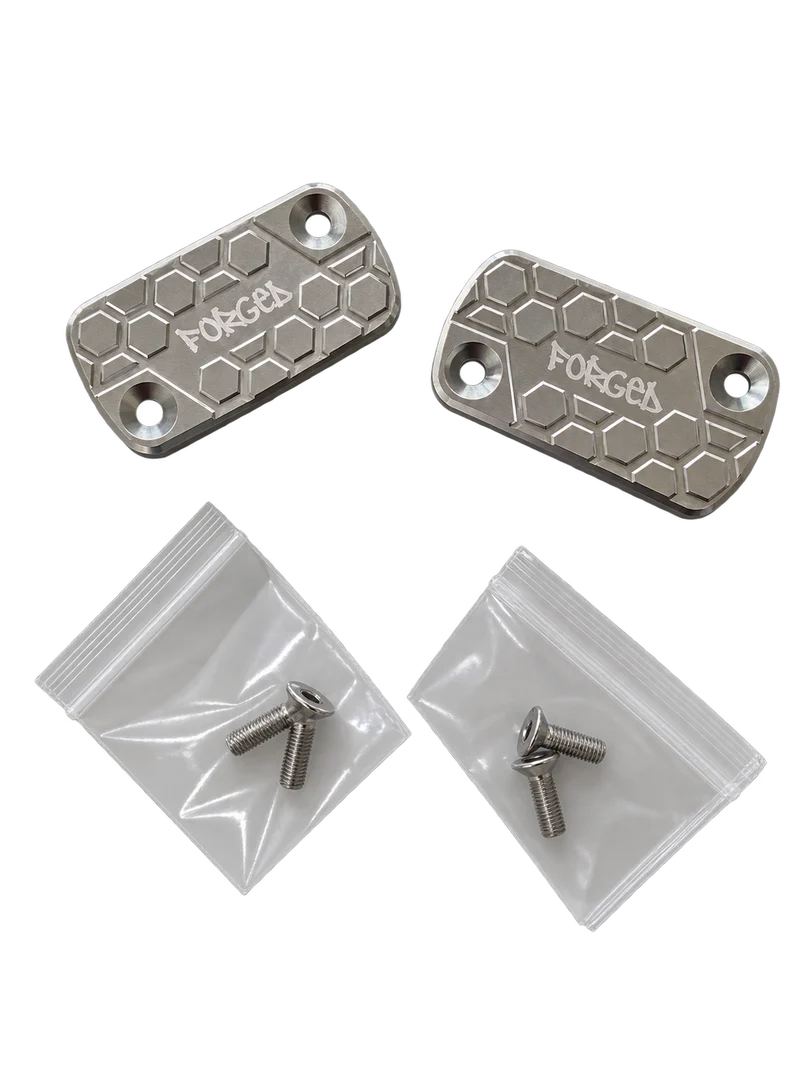 Sur-Ron Ultra Bee Brake Reservoir Cap | CNC Metal Upgrade (Black & Chrome)