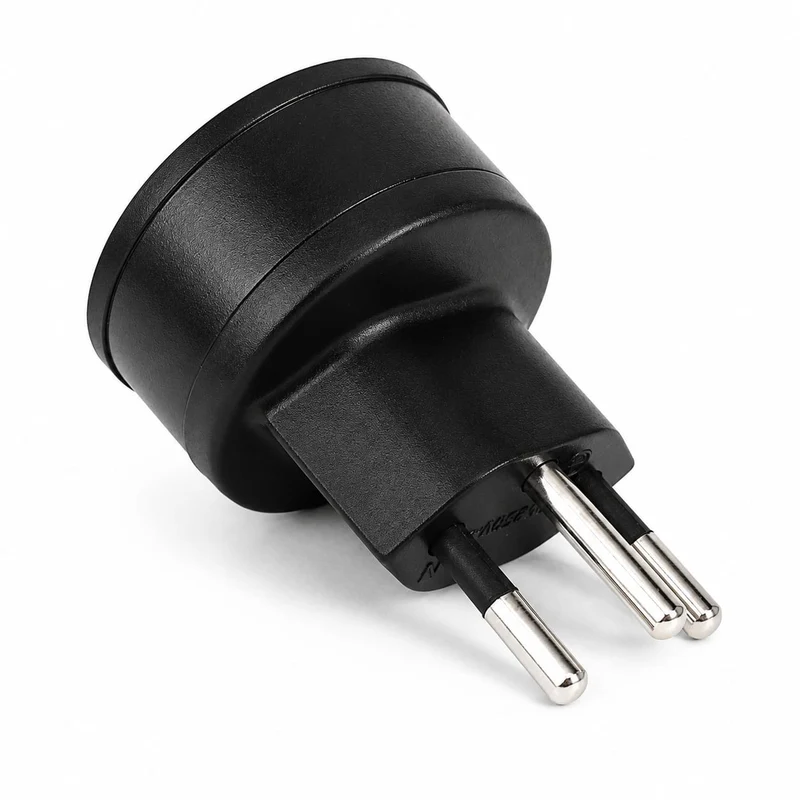 Star-Biker® Steckdosen-Adapter EU auf Schweiz (T12) – für E-Chopper Ladegeräte