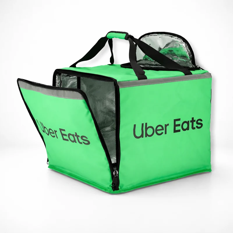 Offizielle Uber Eats XL-Liefertasche (Wasserdicht & Thermoisoliert)