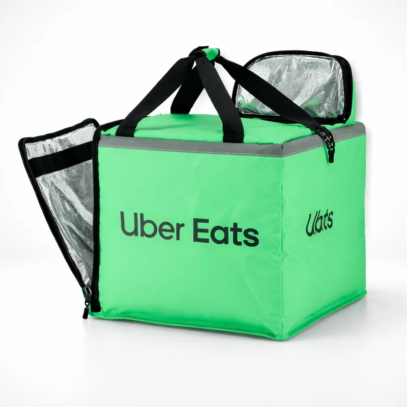 Offizielle Uber Eats XL-Liefertasche (Wasserdicht & Thermoisoliert)