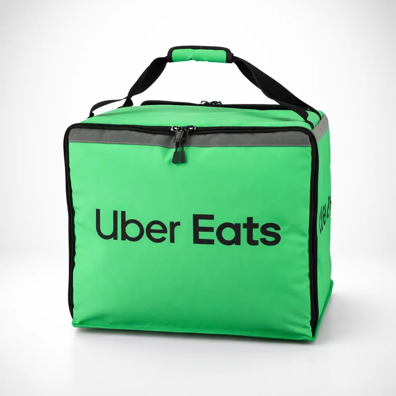 Offizielle Uber Eats XL-Liefertasche (Wasserdicht & Thermoisoliert)