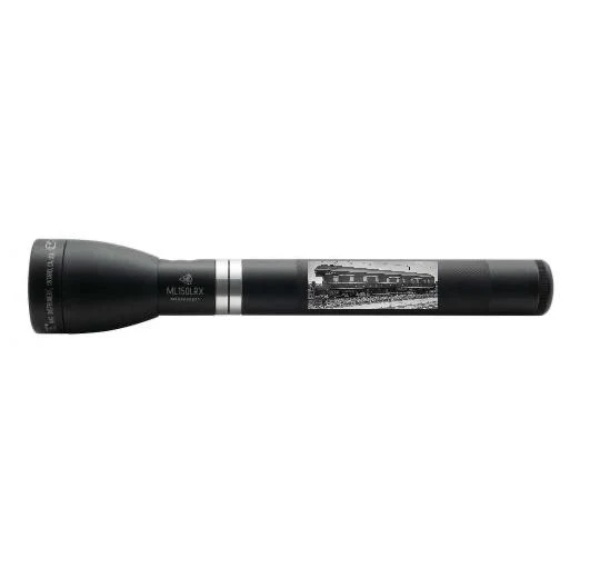 ML150LRX Rechargeable LED Fast - Charging Flashlight - Matte Black - Custom Engraving
