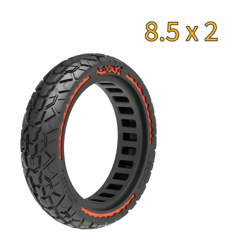 Vollgummireifen Offroad Rot 8,5x2 Zoll (50-156) Offroad [Nedong]