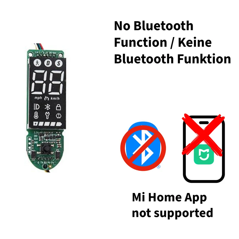 Aftermarket Dashboard für Xiaomi 4 E-Scooter Globale Version