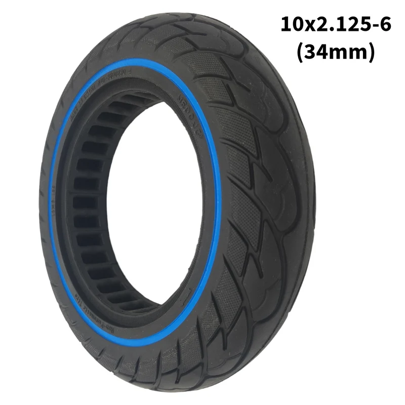 Vollgummi Reifen 10x2.125 34mm Nendong Blau Schwarz