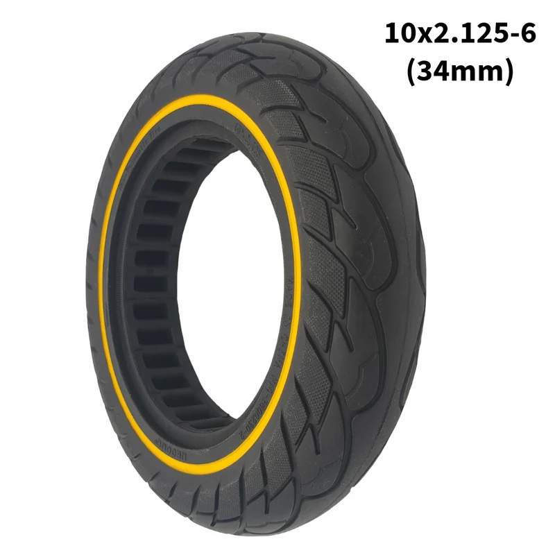 Vollgummi Reifen 10x2.125 34mm Nendong Gelb Schwarz