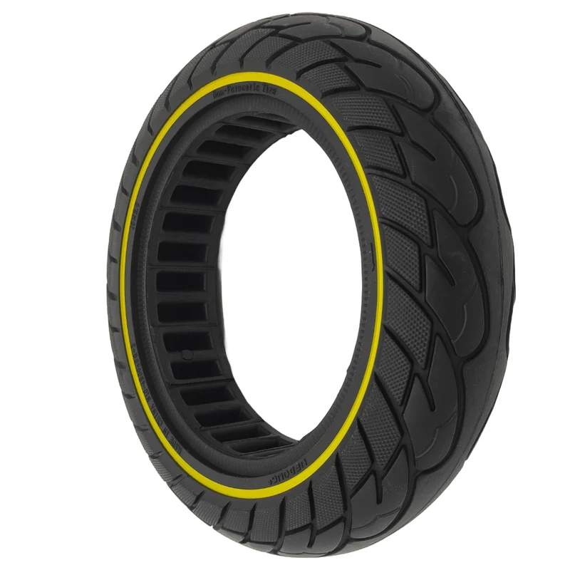 Segway Ninebot Max G30 Vollgummi Reifen 10x2.5-6.5 Schwarz Gelb