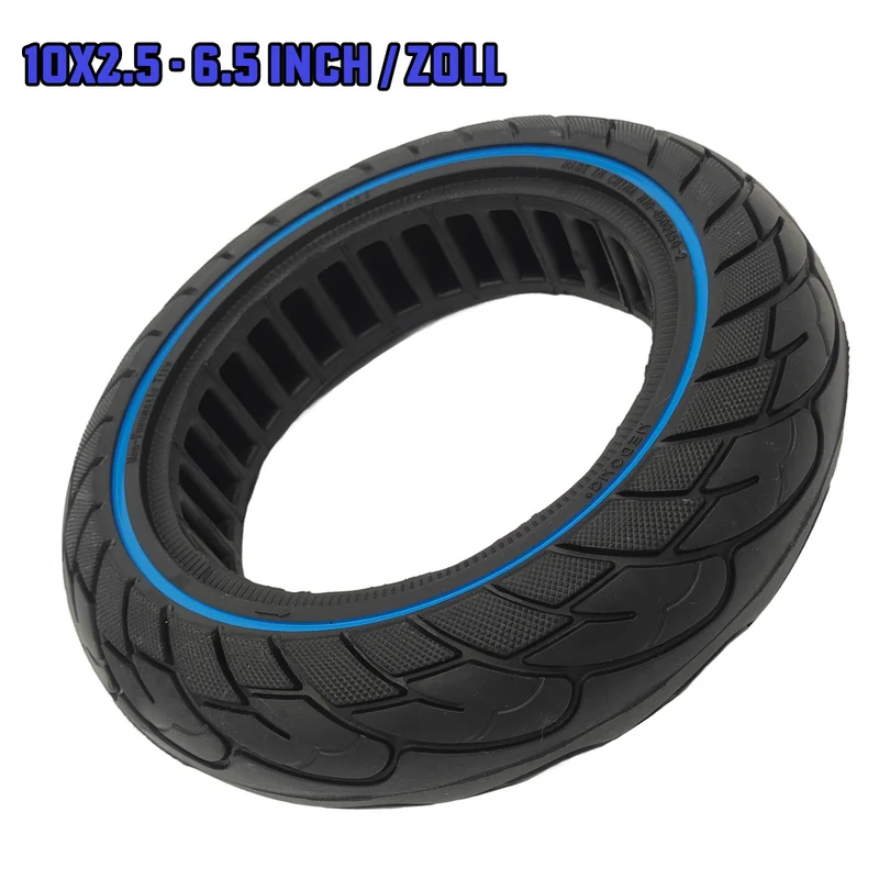 Odys Alpha X3 Pro Vollgummi Reifen 10x2.5-6.5 Schwarz Blau