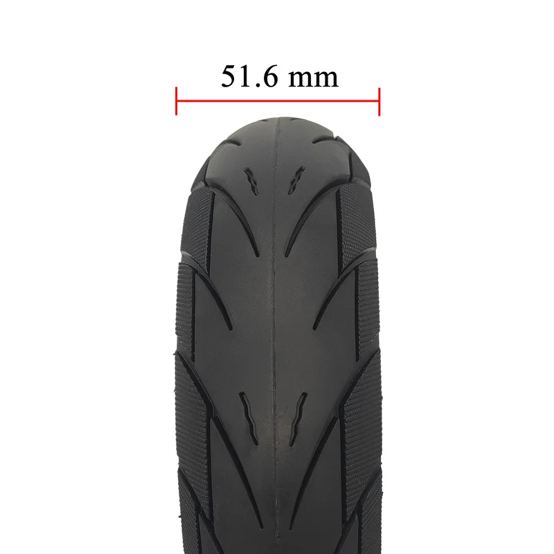 Segway Ninebot D18 D28 D38 Vollgummi Reifen 10x2.125 (44mm) Schwarz