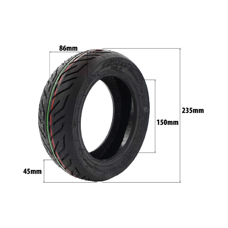 Pneu 10x3.00-6 CST tubeless avec gel anti crevaison Dualtron Victor Nami Klima