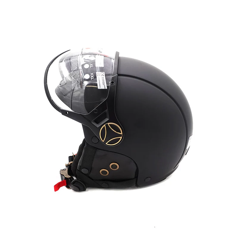 Casque JET noir mat (taille XS à XXL) (XXL)
