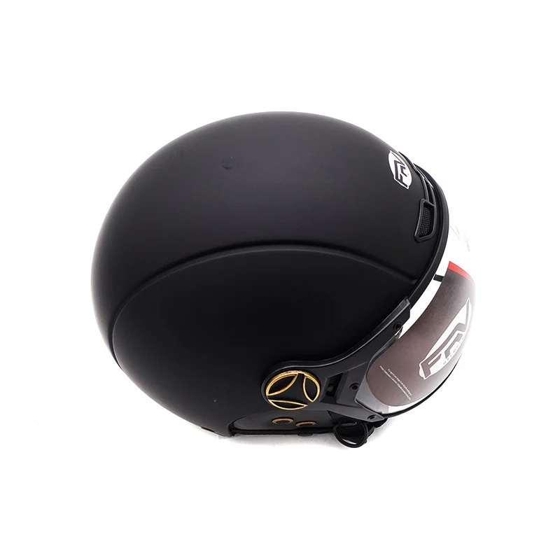 Casque JET noir mat (taille XS à XXL) (XXL)