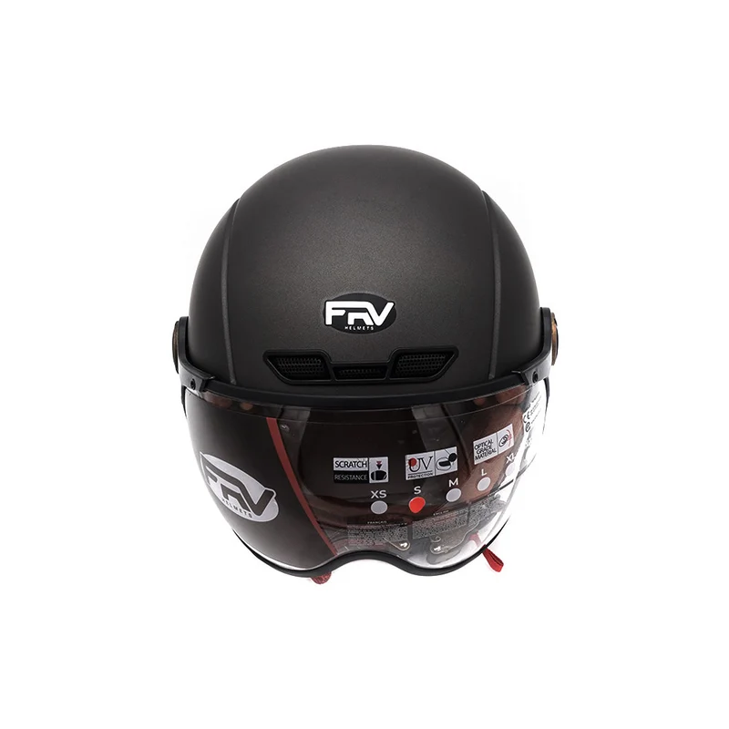 Casque JET Gris graphite Mat (taille XS à XXL) (XS)