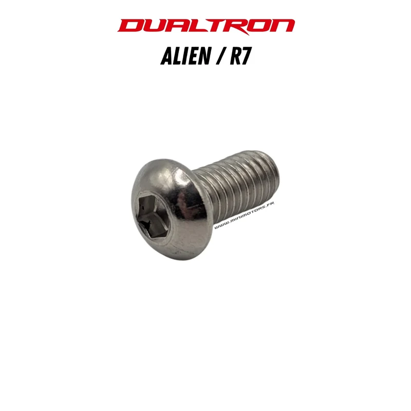 VIS RONDES M6*12 POUR FIXATION DU PHARE | DUALTRON ALIEN & R7