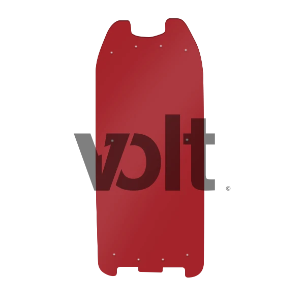 CARBON REVO DOUBLURE DE DECK 3MM ROUGE - DUALTRON 2