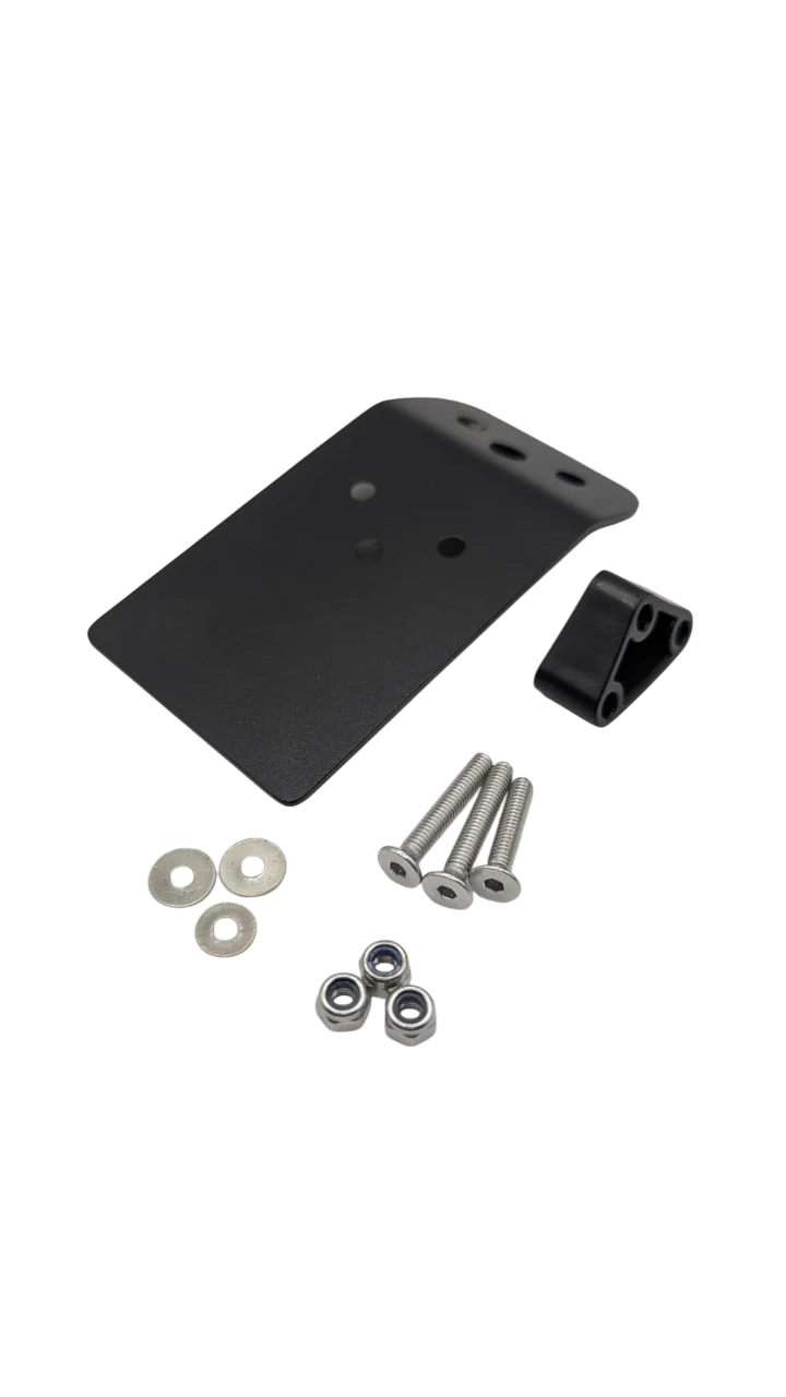 SUPPORT ET PLAQUE DIMMATRICULATION ET VIS | DUALTRON AMINIA