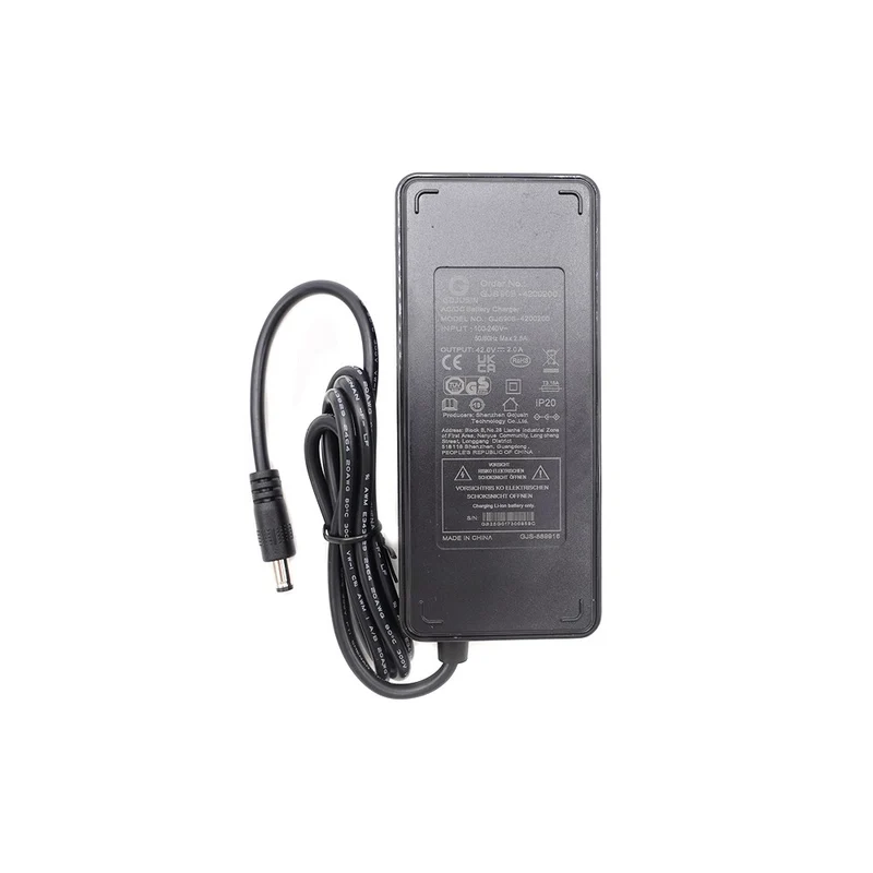 Chargeur 36V - 42V / 2A (connecteur DC 5.5 - 2.5mm)
