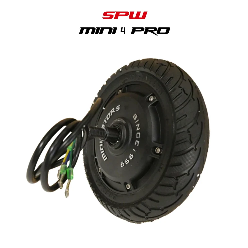 MOTEUR 500W AVEC PNEU PLEIN | SPW MINI 4 PRO
