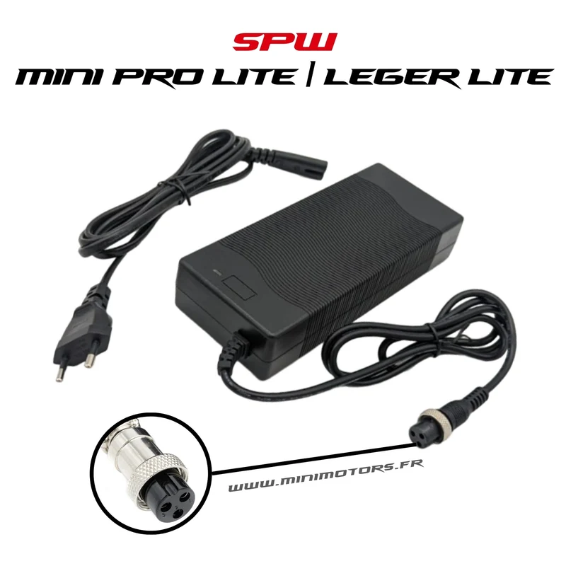 CHARGEUR 42V2Ah (MODEL 36V) V1 | SPW MINI 4 PRO LITE & LEGER LITE