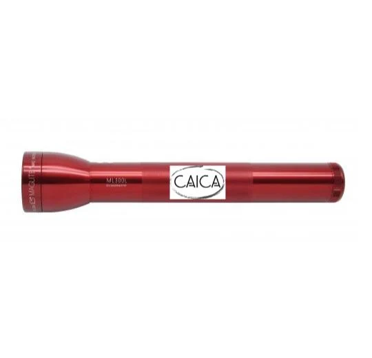 ML300L LED 3-Cell D Flashlight - Red - Custom Engraving