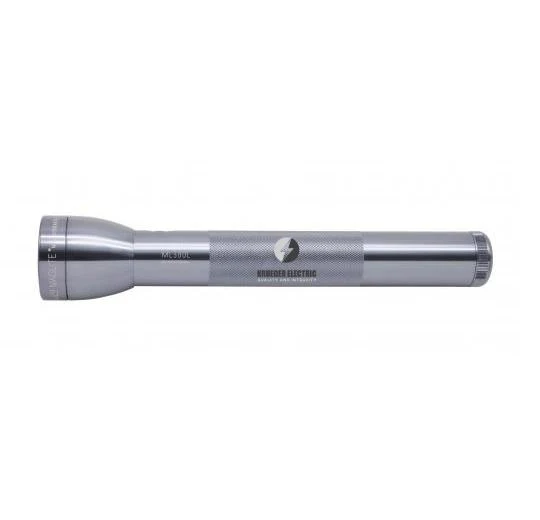 ML300L LED 3-Cell D Flashlight - Gray - Custom Engraving