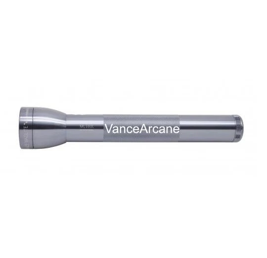 ML300L LED 3-Cell D Flashlight - Gray - Custom Engraving