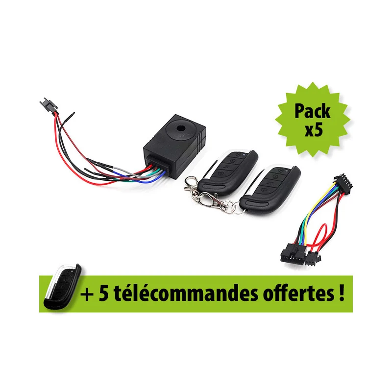 Pack alarme x5 + x2 offerts