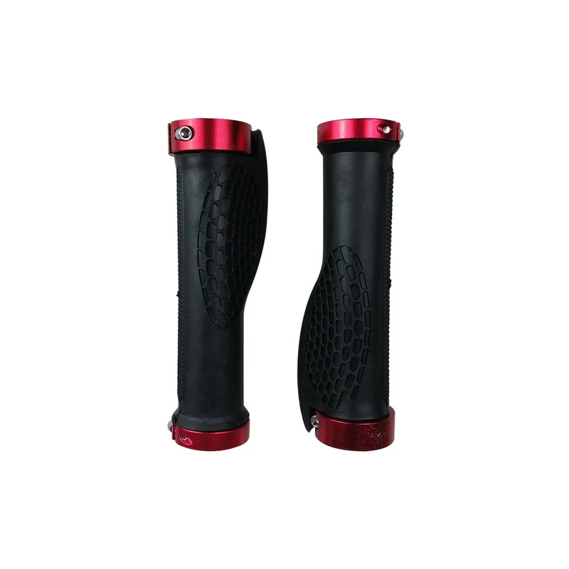Poignées silicone (4 couleurs : rouge, bleu, noir, jaune) (Rouge)