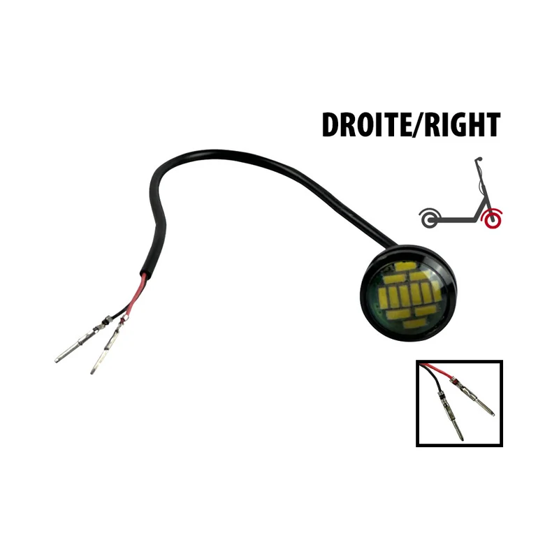 LED avant droite / gauche Dualtron Mini (Avant droit)