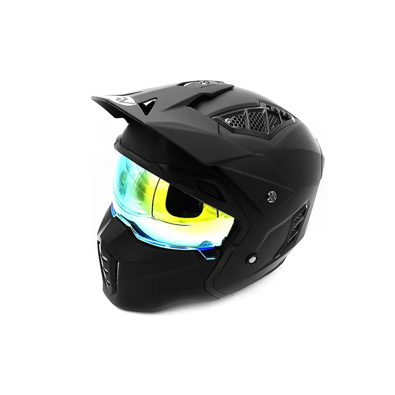 Casque Street FRV Noir Mat (taille S à XL) (L)