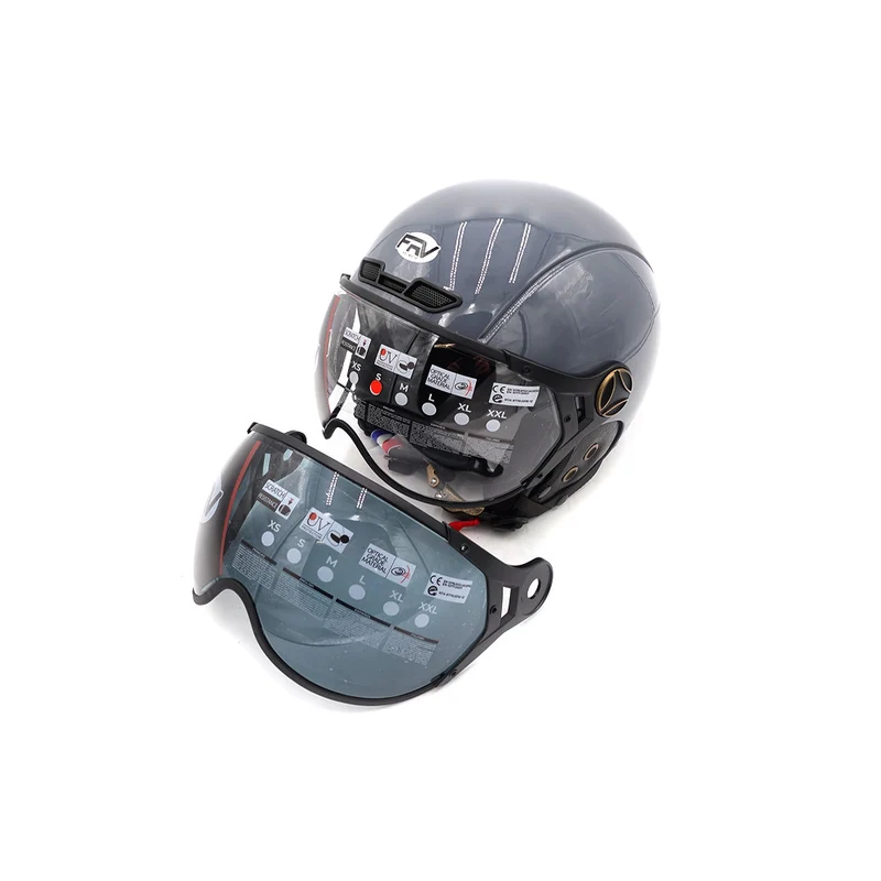 Casque JET FRV Gris (taille S à XL) (XL)