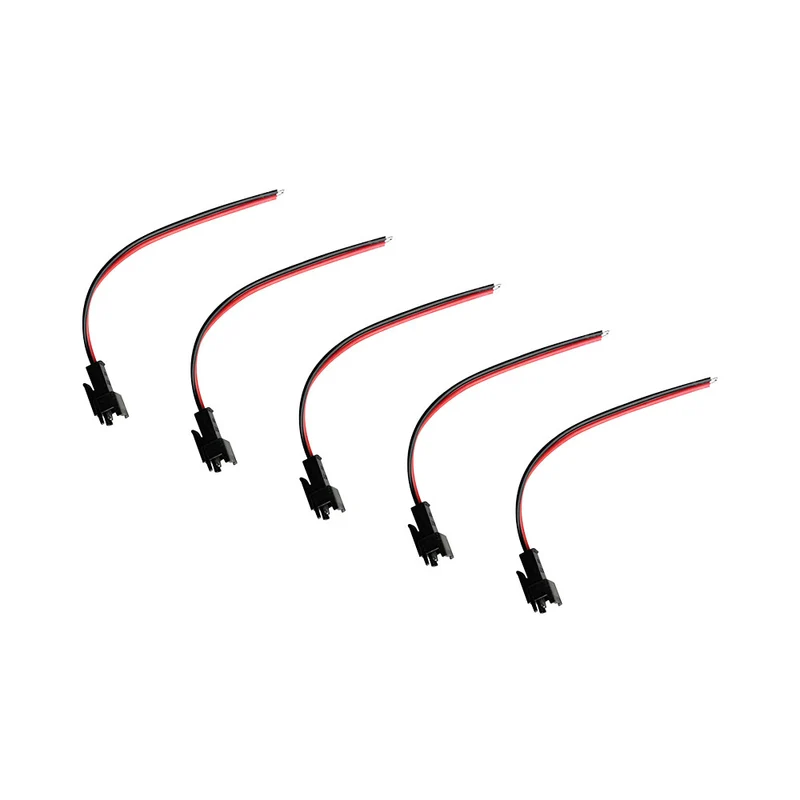 Câble prise JST 2 pin mâle x5pcs