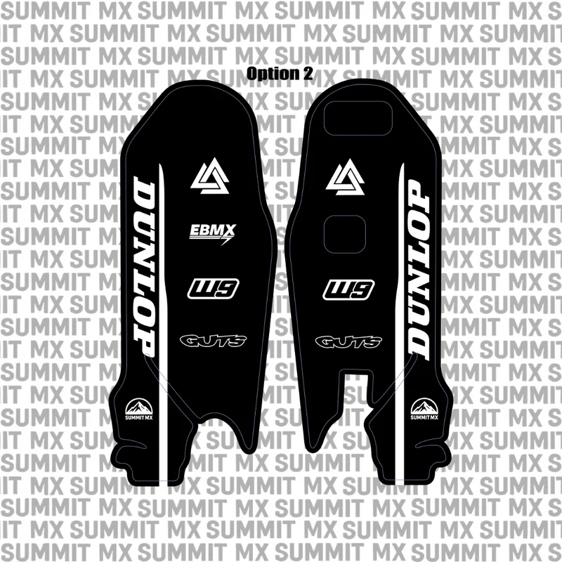 Ultrabee Fork Guard Decal