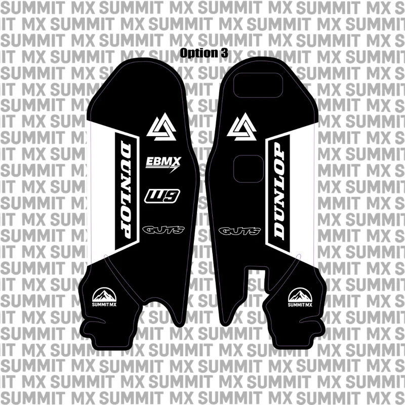 Ultrabee Fork Guard Decal