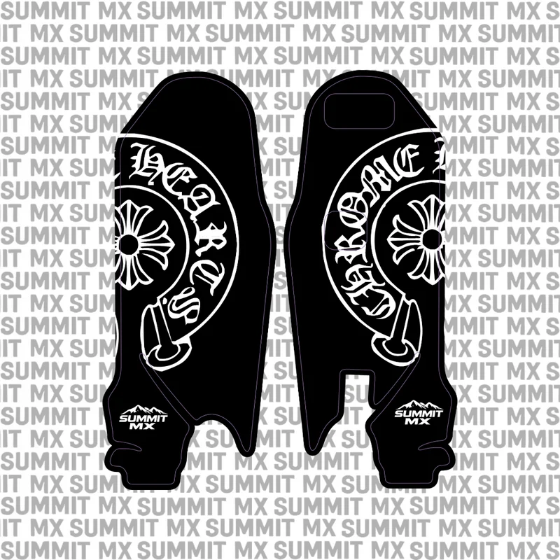 Chrome Hearts Fork Guard Decals