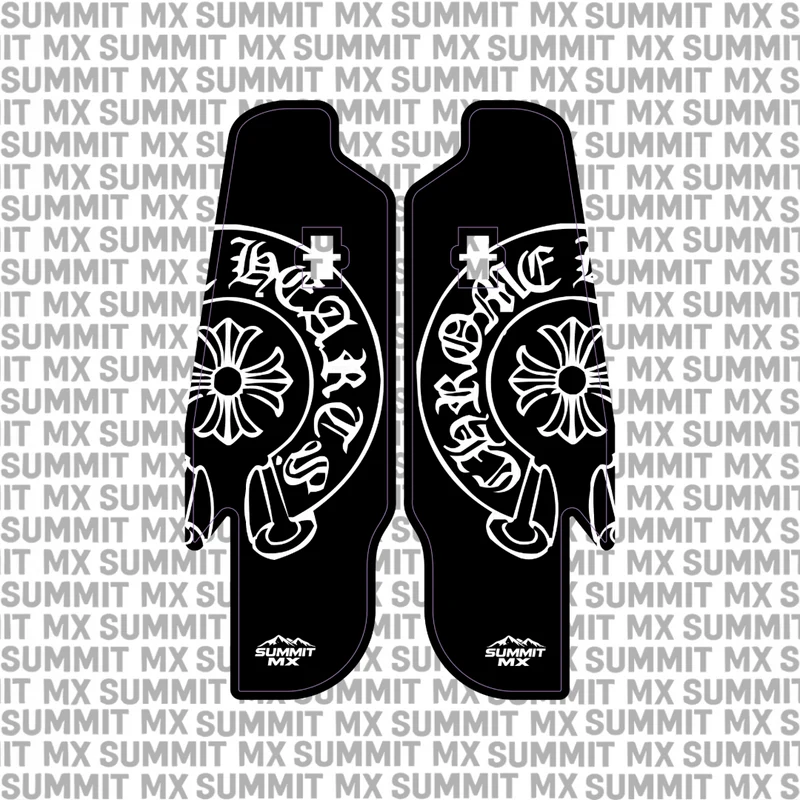 Chrome Hearts Fork Guard Decals