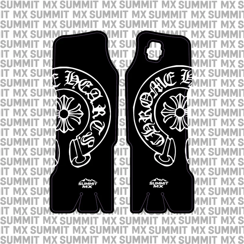 Chrome Hearts Fork Guard Decals